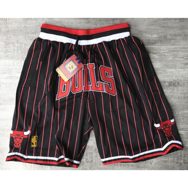 NBA Chicago Bulls JUST DON Herren Pocket Shorts Swingman NBA Chicago Bulls JUST DON Herren Pocket Shorts Swingman